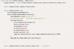 How to Patch Functions with OFRAK’s FunctionReplacementModifier